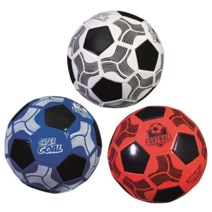 Minge de fotbal Rs Toys din piele ecologica diametru 23 cm
