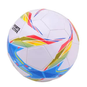 Minge de fotbal din piele ecologica John Toys Sports Active