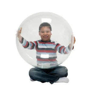 Minge fizioterapie transparenta Opti Ball diametru 95 cm