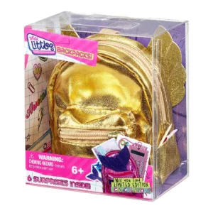 Mini ghiozdanel cu 6 surprize Real Littles
