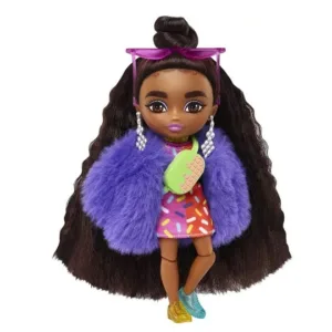 Mini papusa cu accesorii Barbie Extra