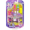 Mini papusa cu animalut si haine de schimb Polly Pocket