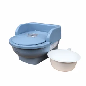 Minitoaleta pentru copii Bear Dark Blue