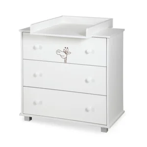 Mobilier Camera Copii Si Bebelusi Safari Alb