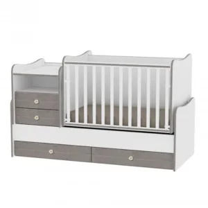 Mobilier Combo 72 x 172 cm transformabil White Coffee