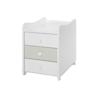 Mobilier Maxi Plus 167x72x105 cm transformabil White Milky Green