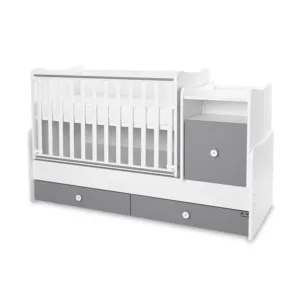 Mobilier multifunctional Lorelli Trend Plus Trio White Stone Grey