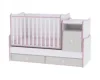 Mobilier transformabil Trend Plus White Pink Crossline