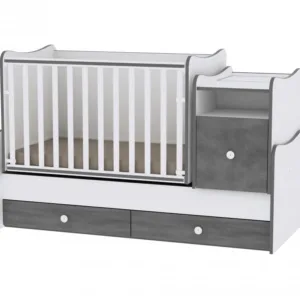 Mobilier transformabil Trend Plus White Vintage Grey