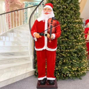 Mos craciun cu vioara