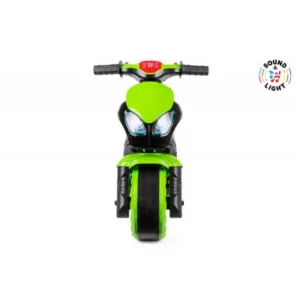 Motocicleta copii fara pedale Ride On TechnoK cu sunete si lumini Racing Hight Speed