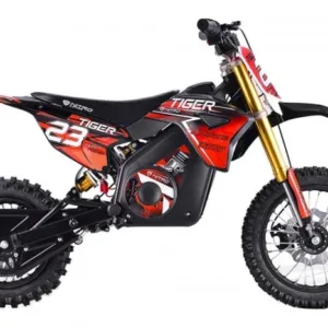 Motocicleta electrica Eco Tiger 1000W 36V 12 10  Rosu