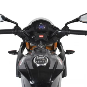 Motocicleta electrica pentru copii Aprilia Tuono Red 70W cu roti EVA