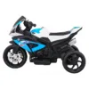 Motocicleta electrica pentru copii BMW HP4 albastru 70w cu panou audio