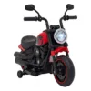 Motocicleta electrica pentru copii Chopper Faster AHL008 78x30x55 cm rosu 20W cu lumini
