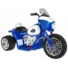 Motocicleta electrica pentru copii Chopper JT568 albastru cu panou audio si lumini Led