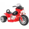 Motocicleta electrica pentru copii Chopper JT568 rosu cu panou audio si lumini Led