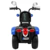 Motocicleta electrica pentru copii Chopper NightBike albastru TR1501 cu lumini si panou audio
