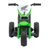 Motocicleta electrica pentru copii Honda CRF 450R 70x41x50 cm verde 30W cu sunete si panou audio