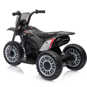 Motocicleta electrica pentru copii Honda CRF 450R grey 30W cu sezut ergonomic