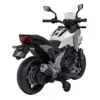 Motocicleta electrica pentru copii Honda NC750X alb 70W cu lumini