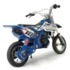 Motocicleta electrica pentru copii Injusa X-Treme Blue Fighter 24V pentru orice tip de teren