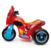 Motocicleta electrica pentru copii Injusa licenta Disney Mickey Mouse Rosu Albastru 6V cu pedala de acceleratie