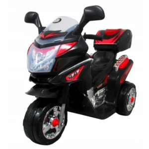 Motocicleta electrica pentru copii M6 neagra 20W