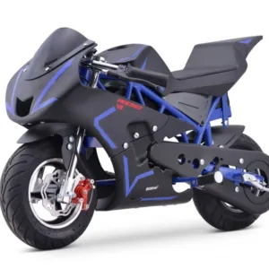 Motocicleta electrica pentru copii NITRO E-Pocketbike Rocket VX 6 800W 36V