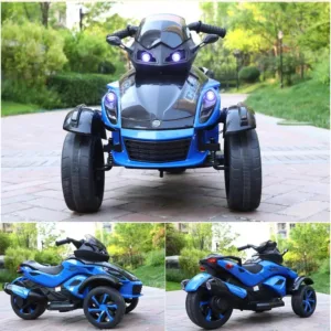 Motocicleta electrica pentru copii Nichiduta Gallop Blue 12V 70W