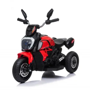 Motocicleta electrica pentru copii Nichiduta Kids Racing Red 25W cu lumini led