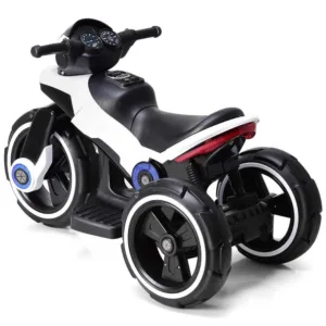 Motocicleta electrica pentru copii Nichiduta Police White 6V 25W