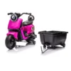 Motocicleta electrica pentru copii Nichiduta SafeRider 95 Rose Red