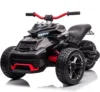 Motocicleta electrica pentru copii Nichiduta Spider Black 90W cu lumini