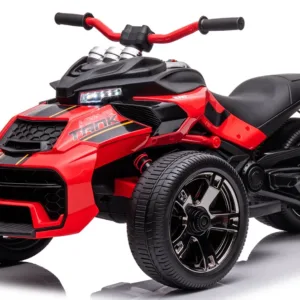 Motocicleta electrica pentru copii Nichiduta Spider Red 90W cu lumini
