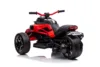 Motocicleta electrica pentru copii Nichiduta Spider Red cu roti EVA