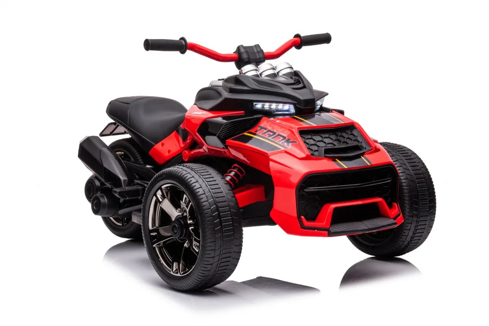 Motocicleta electrica pentru copii Nichiduta Spider Red cu roti EVA