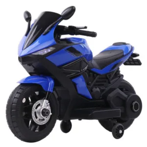 Motocicleta electrica pentru copii Nichiduta Storm Blue cu 2 motoare x 38w