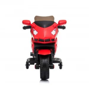 Motocicleta electrica pentru copii Nichiduta Super Racing Red 35W cu roti ajutatoare