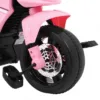 Motocicleta electrica pentru copii roz 20W cu lumini