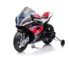 Motocicleta electrica pentru cpoii BMW HP4 Red 12V 90W cu scaun din piele