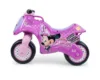 Motocicleta pentru copii Injusa Neox licenta Disney Minnie Mouse Roz ride-on fara pedale 18-36 luni