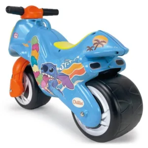 Motocicleta pentru copii Injusa Neox licenta Disney Stitch ride-on fara pedale 18-36 luni