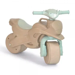 Motocicleta pentru copii fara pedale Racing 013901 eco Beige Turquoise