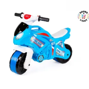Motocicleta pentru copii fara pedale Ride OnTechnoK TPD Police cu sunete si lumini