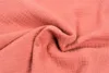 Muselina bumbac organic roz inchis 80x80 cm