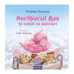 Norisorul Roz si cosul cu dulciuri