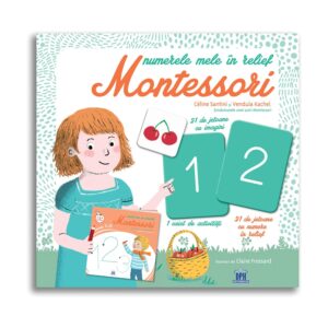 Numerele mele in relief Montessori