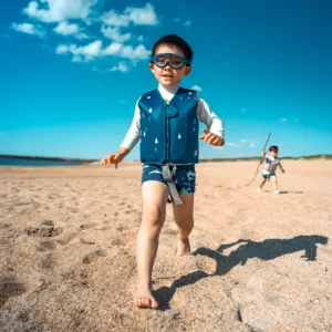 Ochelari de inot Bbluv Skuba Navy pentru copii 2 ani