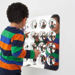 Oglinda acrilica mare Commotion cu 16 cupole